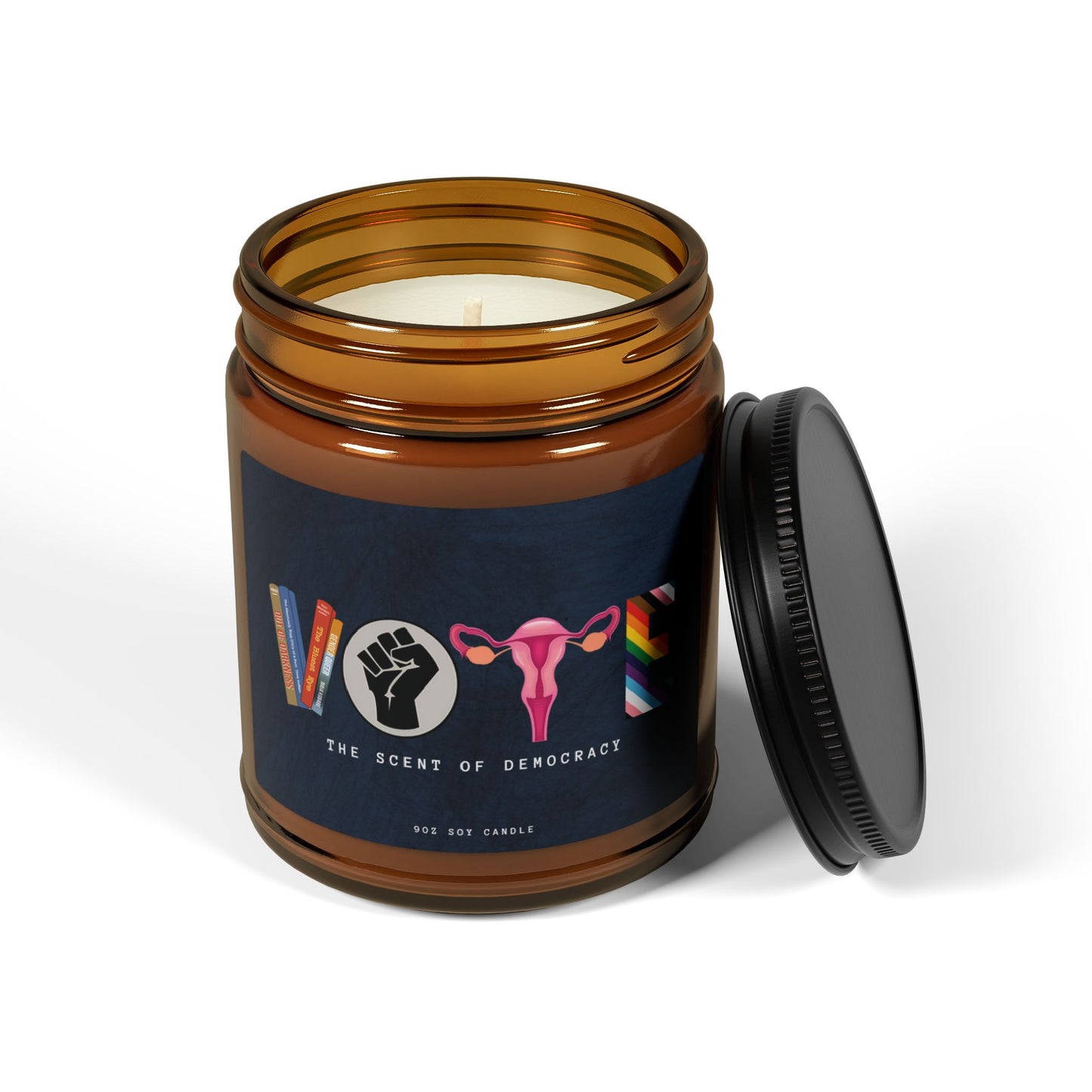 VOTE: THE SCENT OF DEMOCRACY Scented Soy Candle: