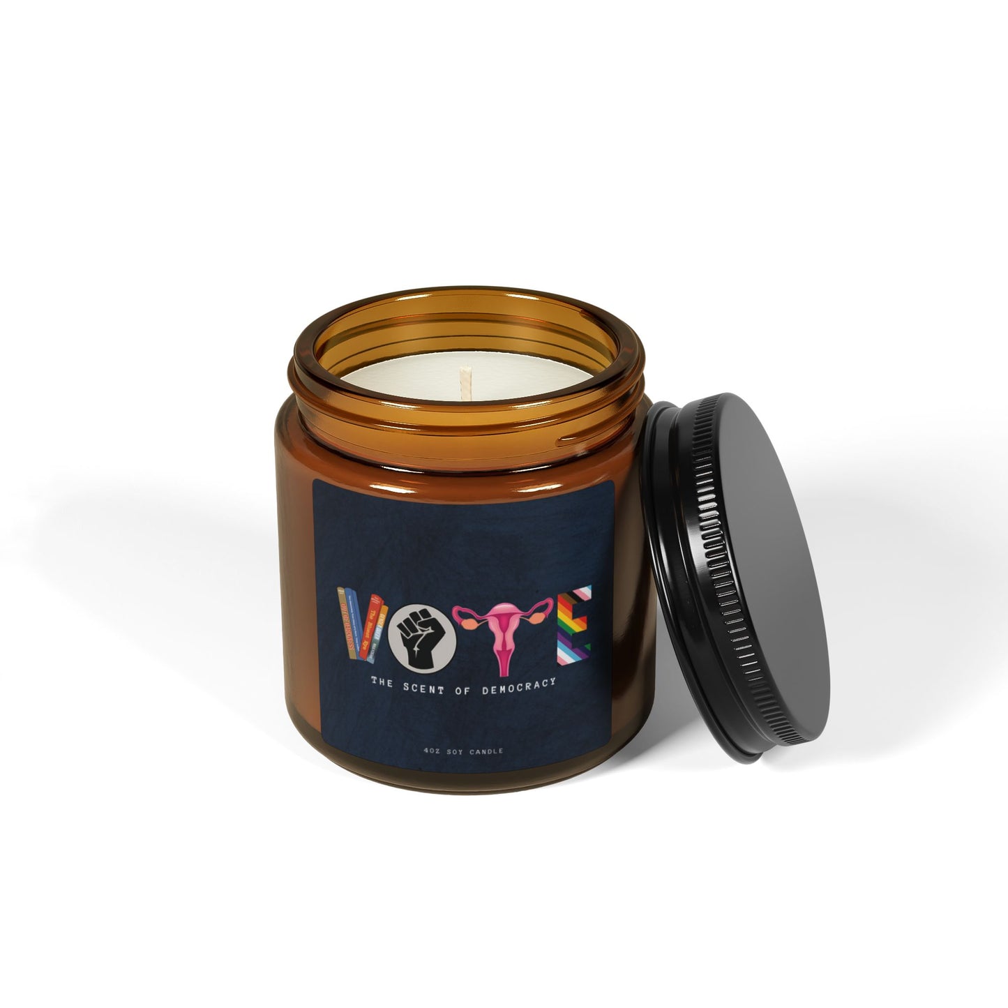 VOTE: THE SCENT OF DEMOCRACY Scented Soy Candle: