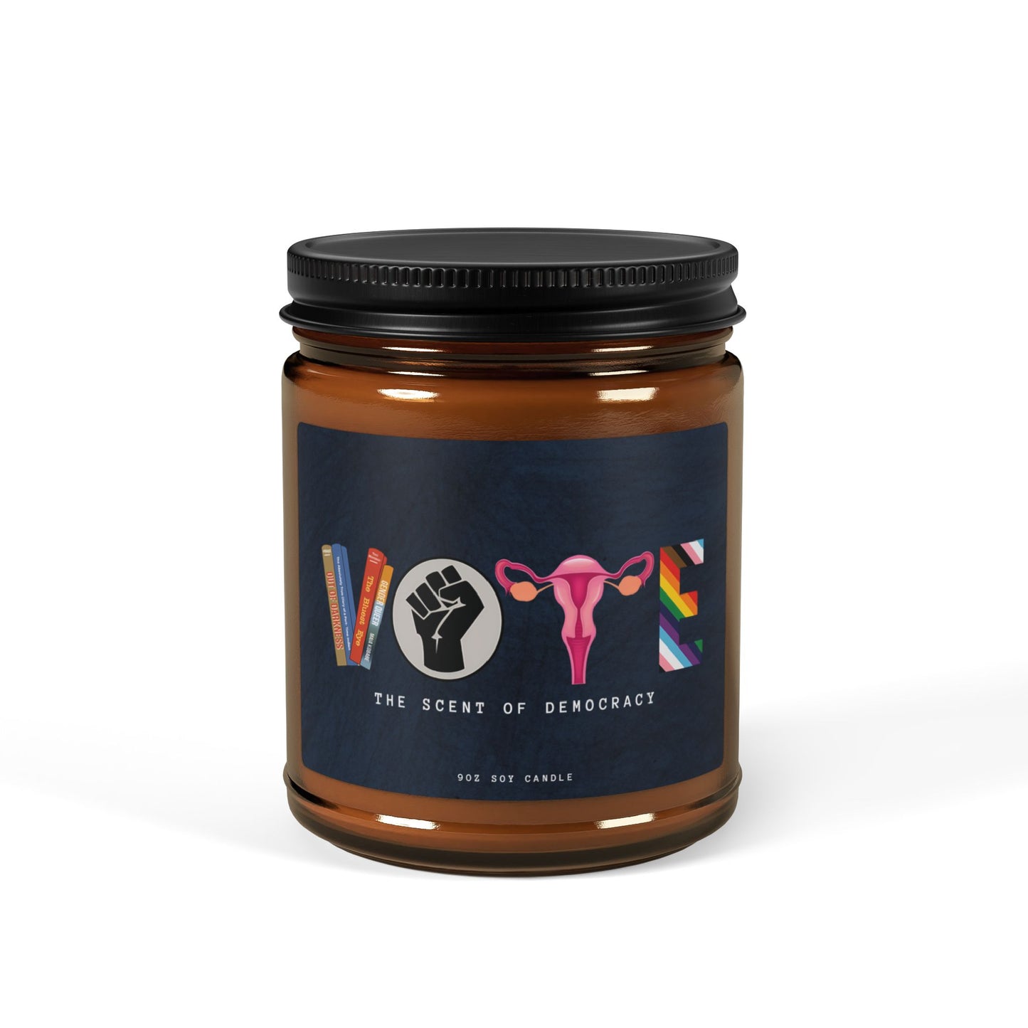 VOTE: THE SCENT OF DEMOCRACY Scented Soy Candle: